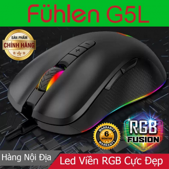 Chuột gaming Fuhlen G5L nội địa Led RGB 12800 DPI (Hiệu ứng led theo nhạc)